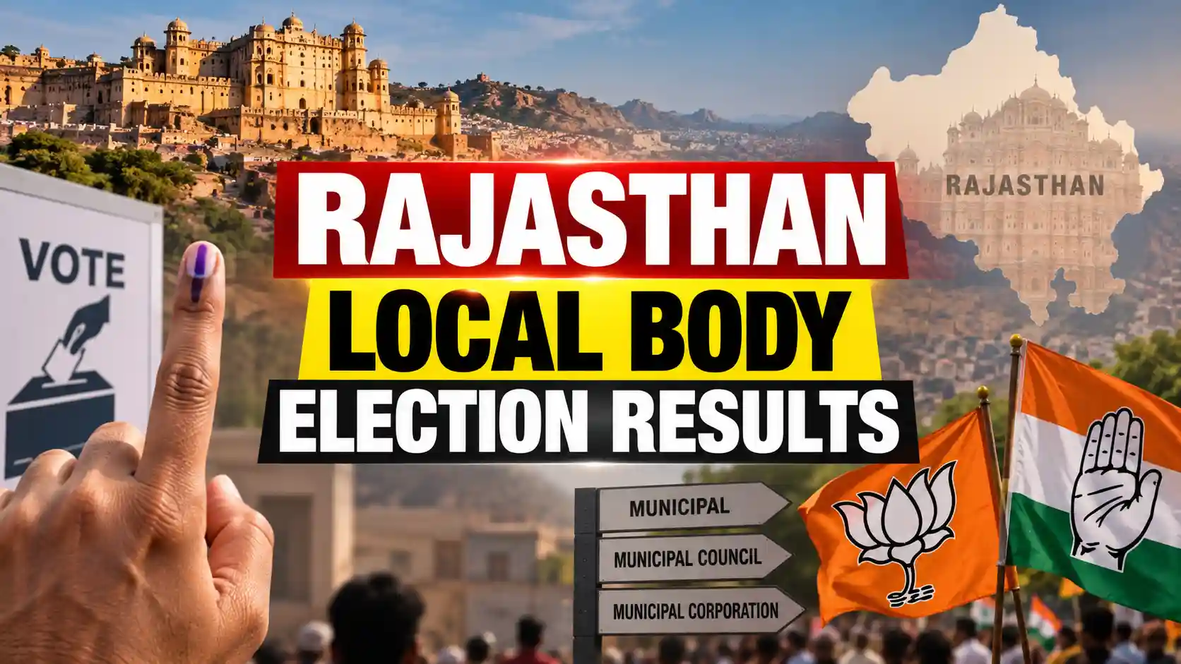 Rajasthan Local Body Election Results 2026