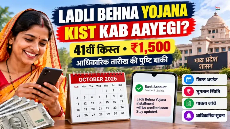 Ladli Behna Yojana Kist Kab Aayegi